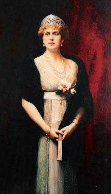 Reina Victoria Eugenia: nacida Anglicana - casada con Alfonso XIII
