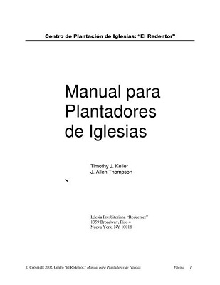 Manual para plantadores de iglesias