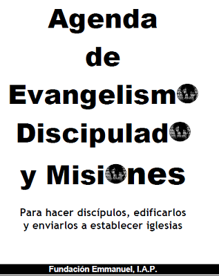 Agenda de Evangelismo, Discipulado y Misiones