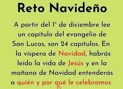 Reto navideño